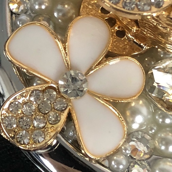 Decorated Compact Mirrors 4 Styles - Picture 6 of 8